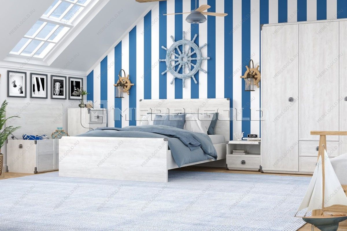 Тумба прикроватная Индиана JKOM1S сосна каньон | изображение 4