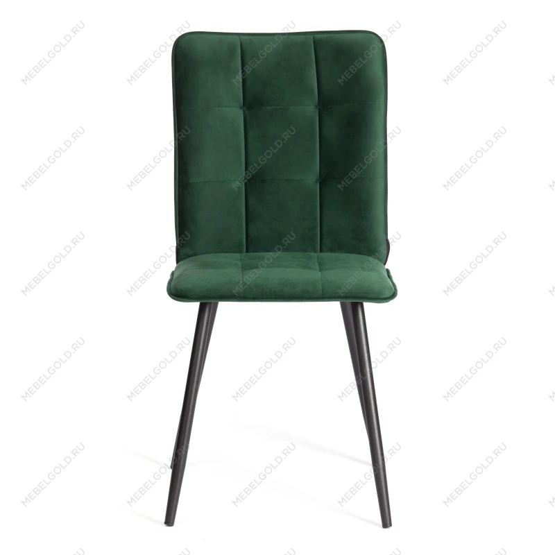 Стул обеденный Bari (2 шт. в упаковке), LT, велюр, Deep Forest (изумруд), 41х55х89 см | изображение 4