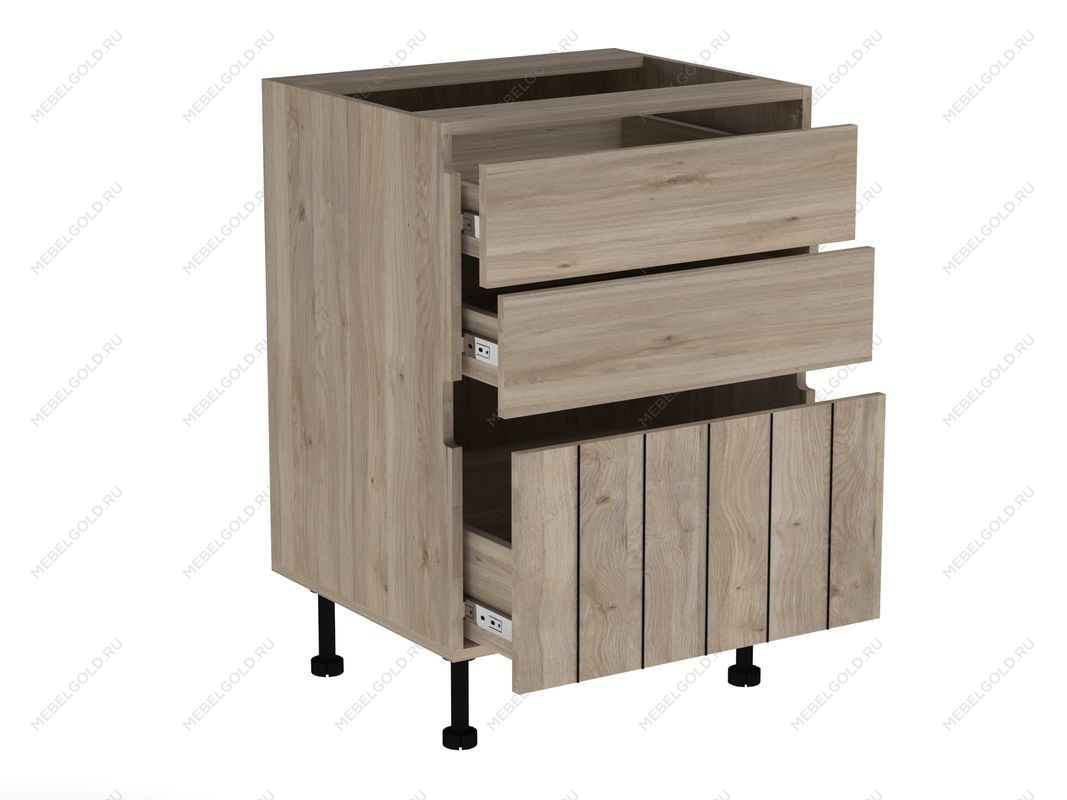 Стол с ящиками СЯ-60, Оттава (600*520*870) Дуб Мария, 22219 | изображение 1