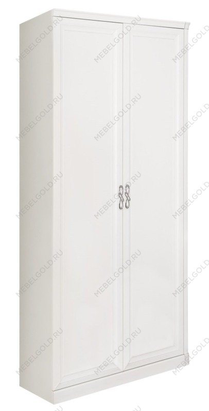 Шкаф детский Мишель 2-ств без зеркал белый матовый