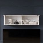 Полка навесная Тиффани 1V вудлайн кремовый | изображение 3