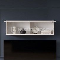 Полка навесная Тиффани 1V вудлайн кремовый