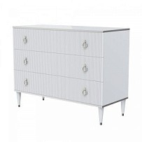 Комод Римини СОЛО (Белый/Серебро) РМКМ-1(s)