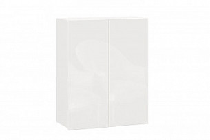 Шкаф кухонный 800 высокий Шервуд (Белый/Белый глянец)