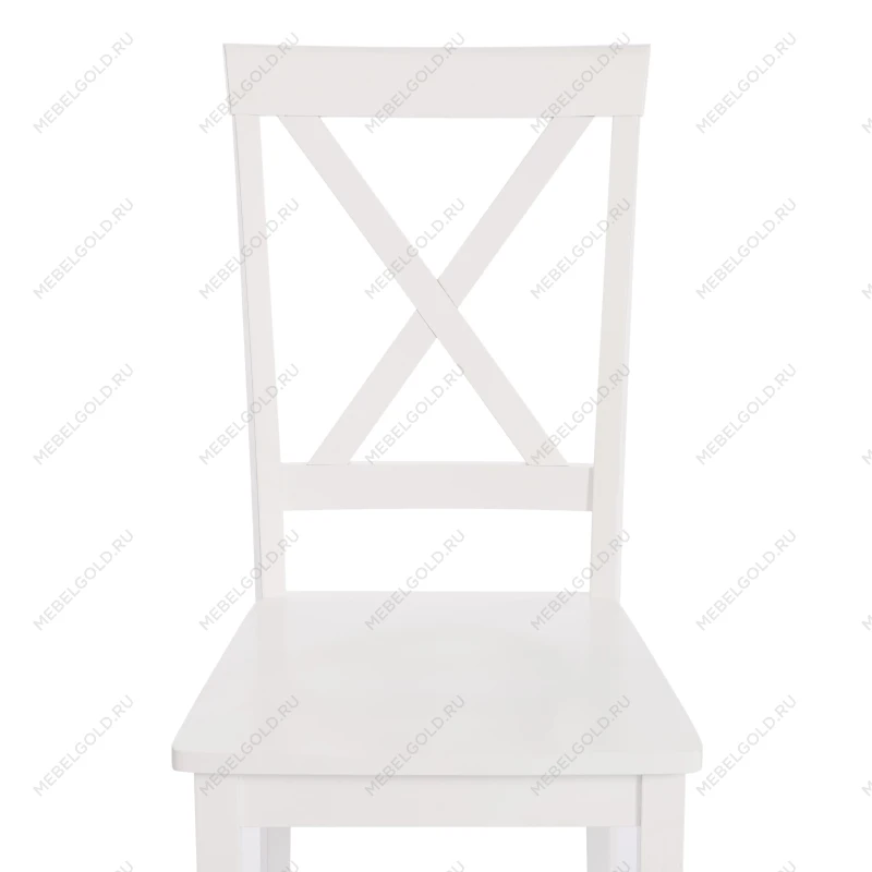 Стул GOLFI (Гольфи), дерево гевея/мдф, 44x54x95, pure white (402) | изображение 5