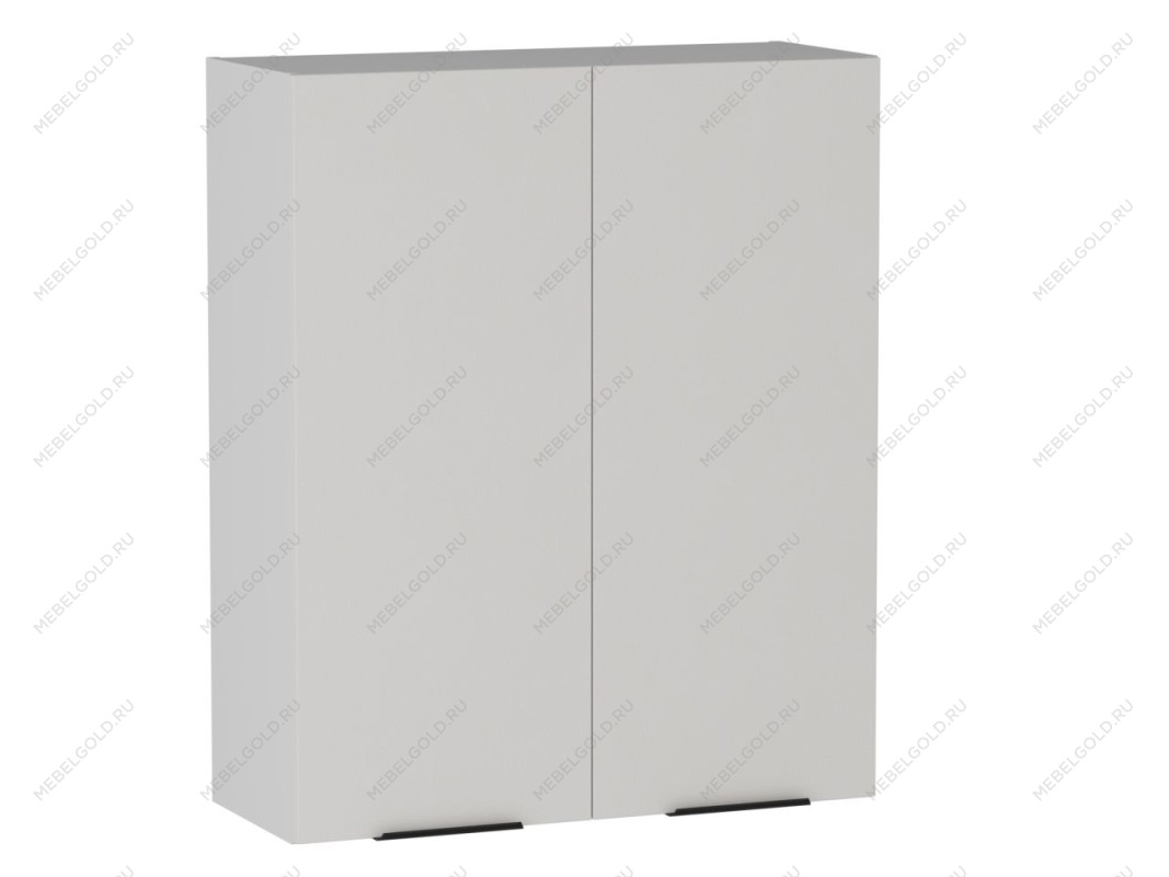 Шкаф 960 2-х дверный ШГ-80, Ватель (800*316*960) Экокожа Белый, 24363