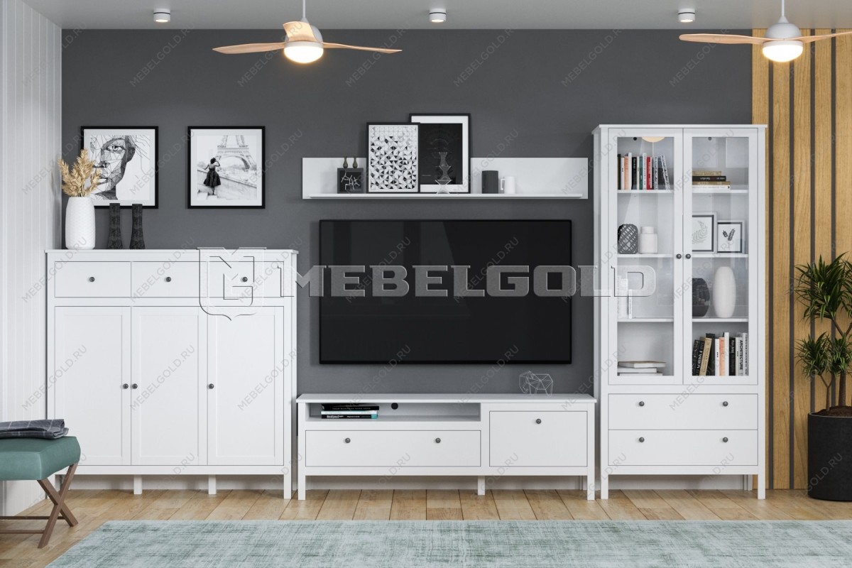 Тумба Ева (Хельга) RTV1D1S белый | изображение 3