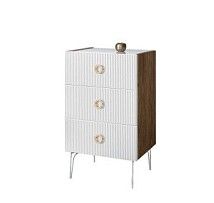 Комод Bogemia Woodline Fi (Белый) (Lakobel/Золото) БМКМ-1