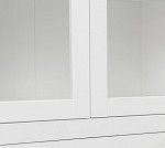 Шкаф-витрина Ева (Хельга) REG2W2S с подсветкой белый | изображение 9