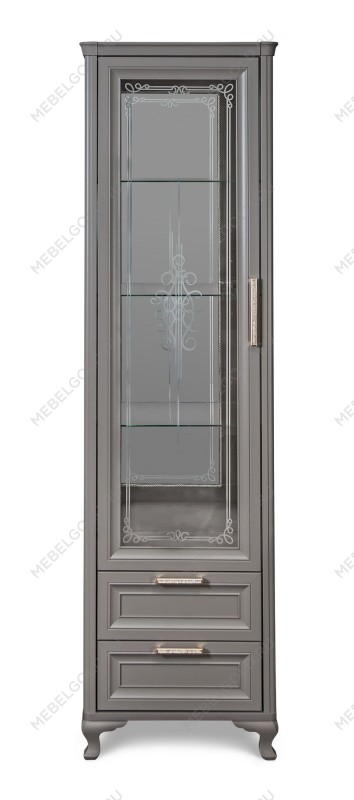 Витрина Мокко 1-ств серый камень | изображение 1