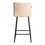 Полубарный стул Bari/Бари, экокожа, бежевый, 42х55х99 см | изображение 3