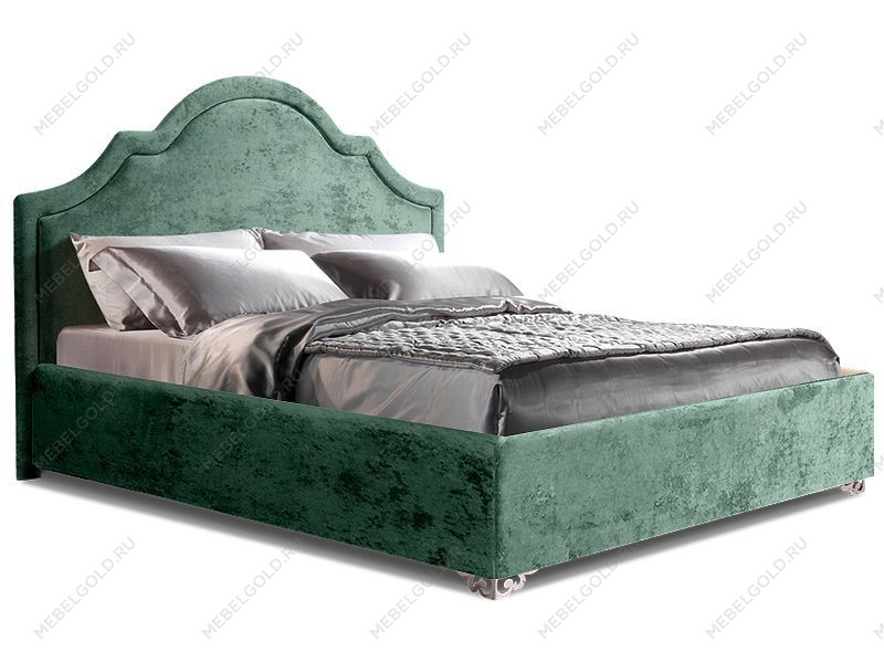 Кровать Queen 1,6 м, с подъемным механизмом (Изумрудная волна) Sweet Dreams КВКР-1[3]