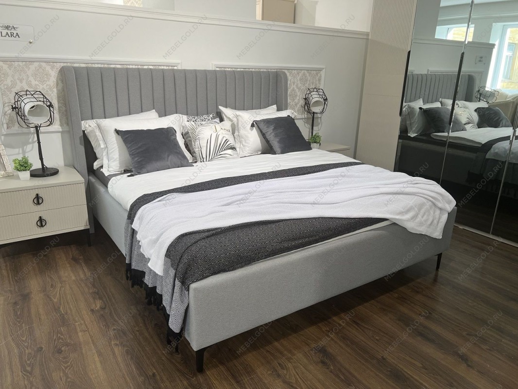 Тумба прикроватная Стелла светло серый камень | изображение 2