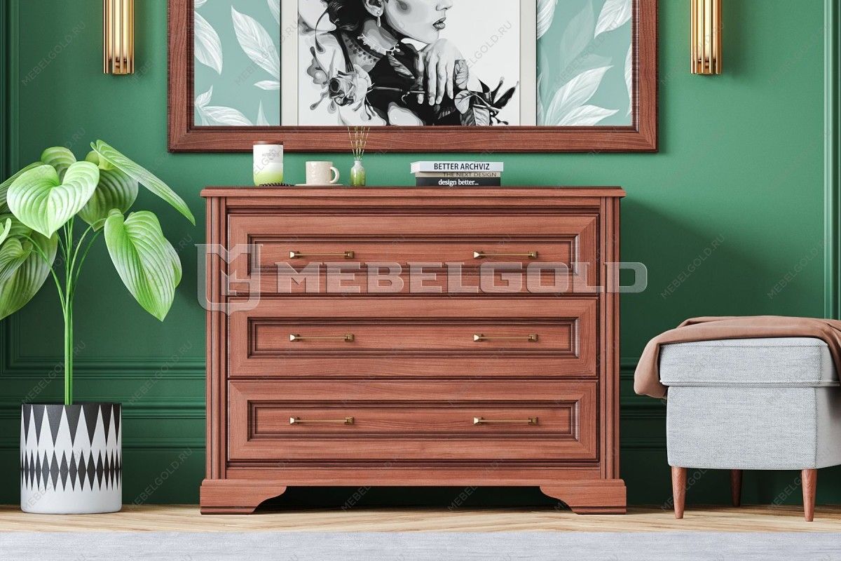 Лобня - Комод Стилиус KOM3S (Орех донской) | изображение 1