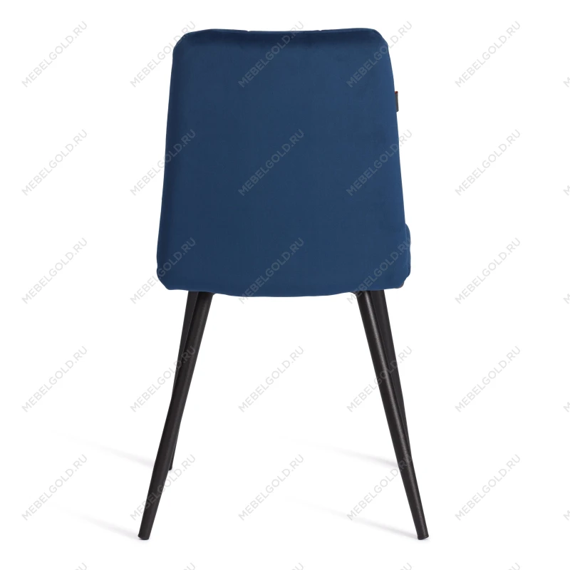Стул обеденный Asti (2 шт. в упаковке), TREND, велюр, Blue (синий), 50х55х93 | изображение 3