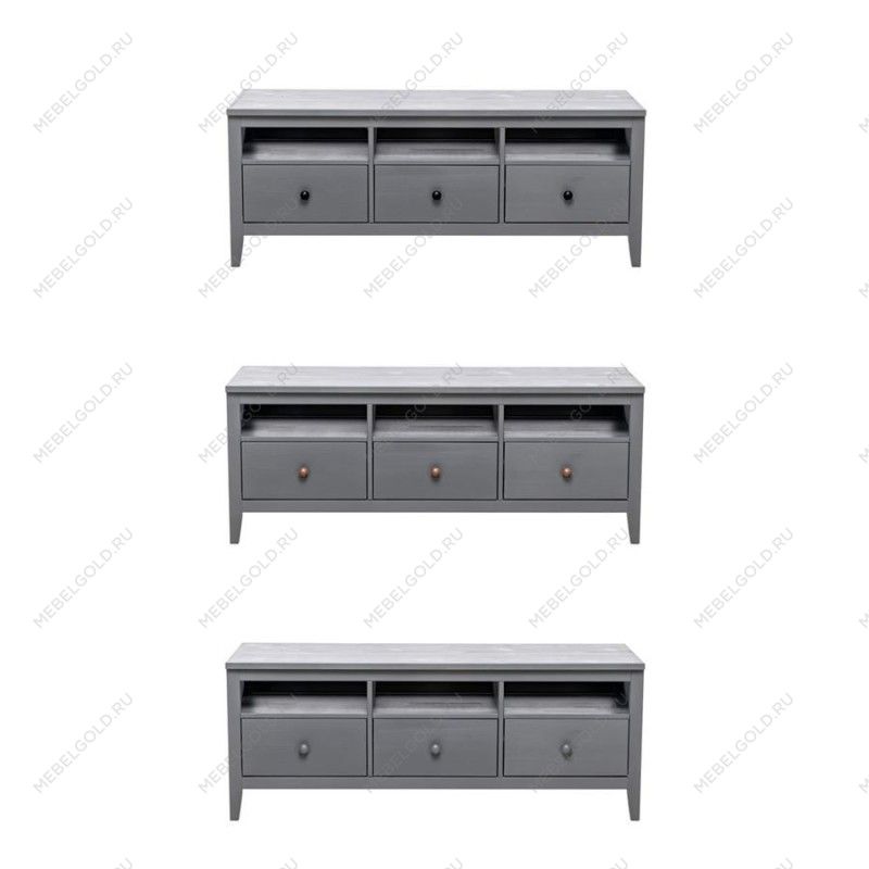 Тумба ТВ Мира (ТВ-03 / серый) | изображение 5