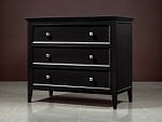 Комод 3 ящика Manhattan (Черный) | изображение 3