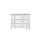 Комод 3 ящика Manhattan (Белый) | изображение 1