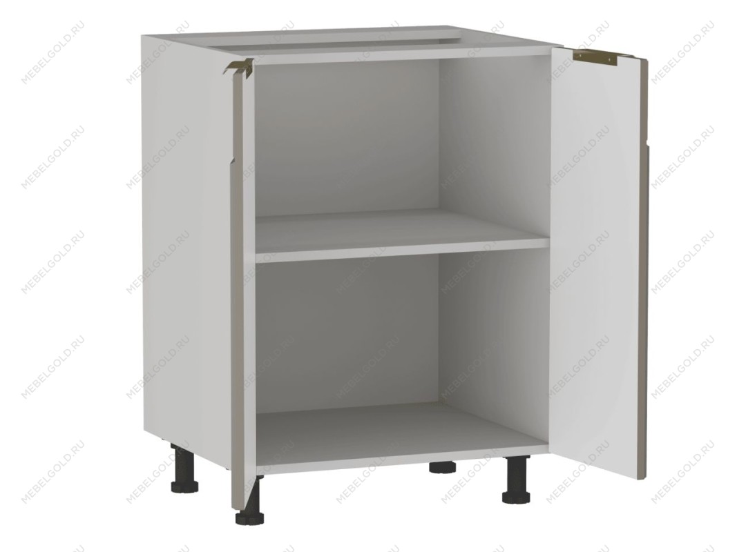 Стол 2-х дверный С-60, Берта (600*528*820) Мокко, 25108 | изображение 1