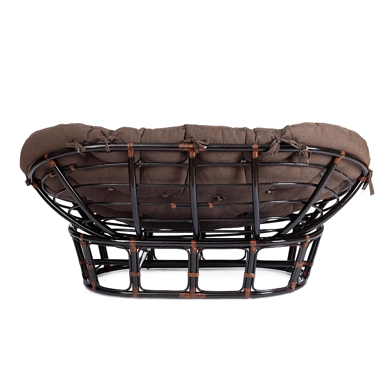 Диван MAMASAN/МАМАСАН 23/02 W/с подушкой, подушка 182х119 см, 169х102х80 см, Antique brown (античный черно-коричневый), ткань, коричневый, 3М7 | изображение 3
