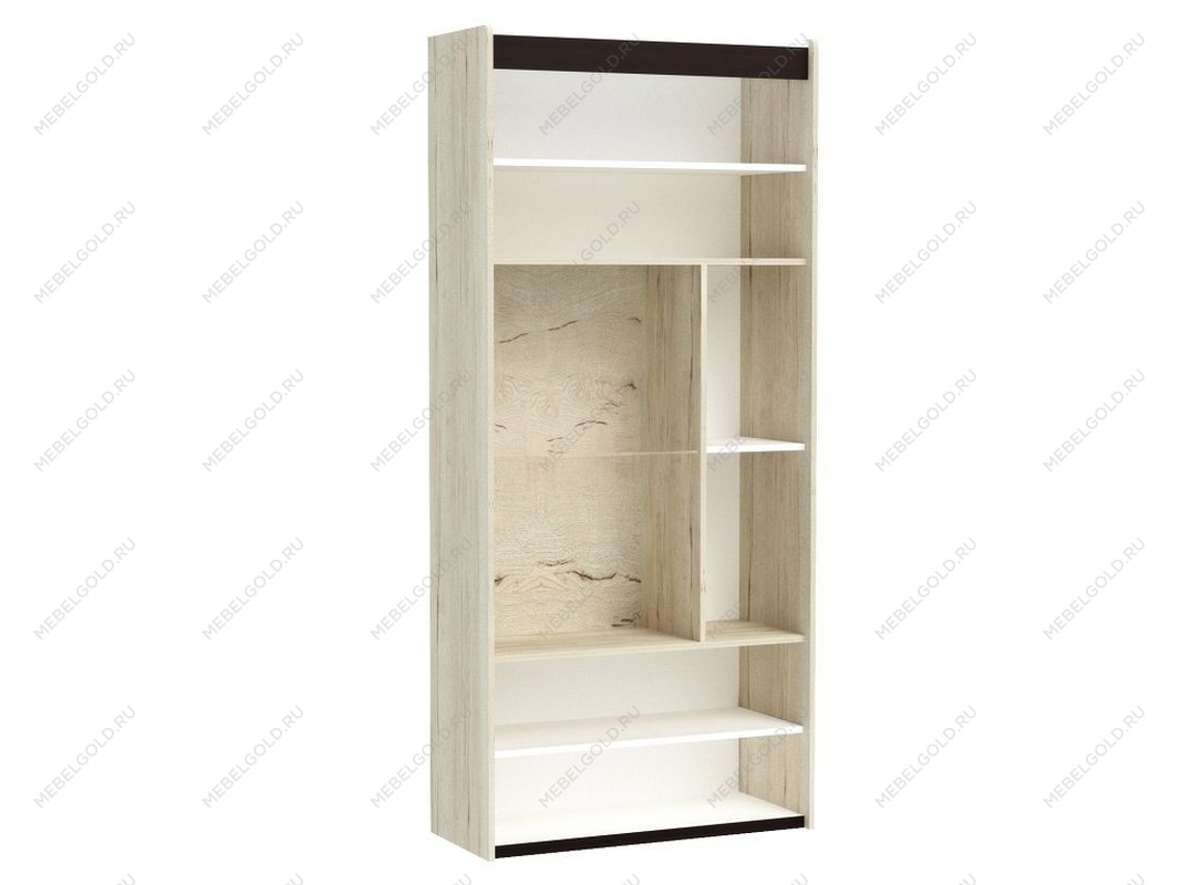 Пенал М-4 широкий, Мале (900*384*2000) Дуб галифакс белый, 31201 | изображение 1