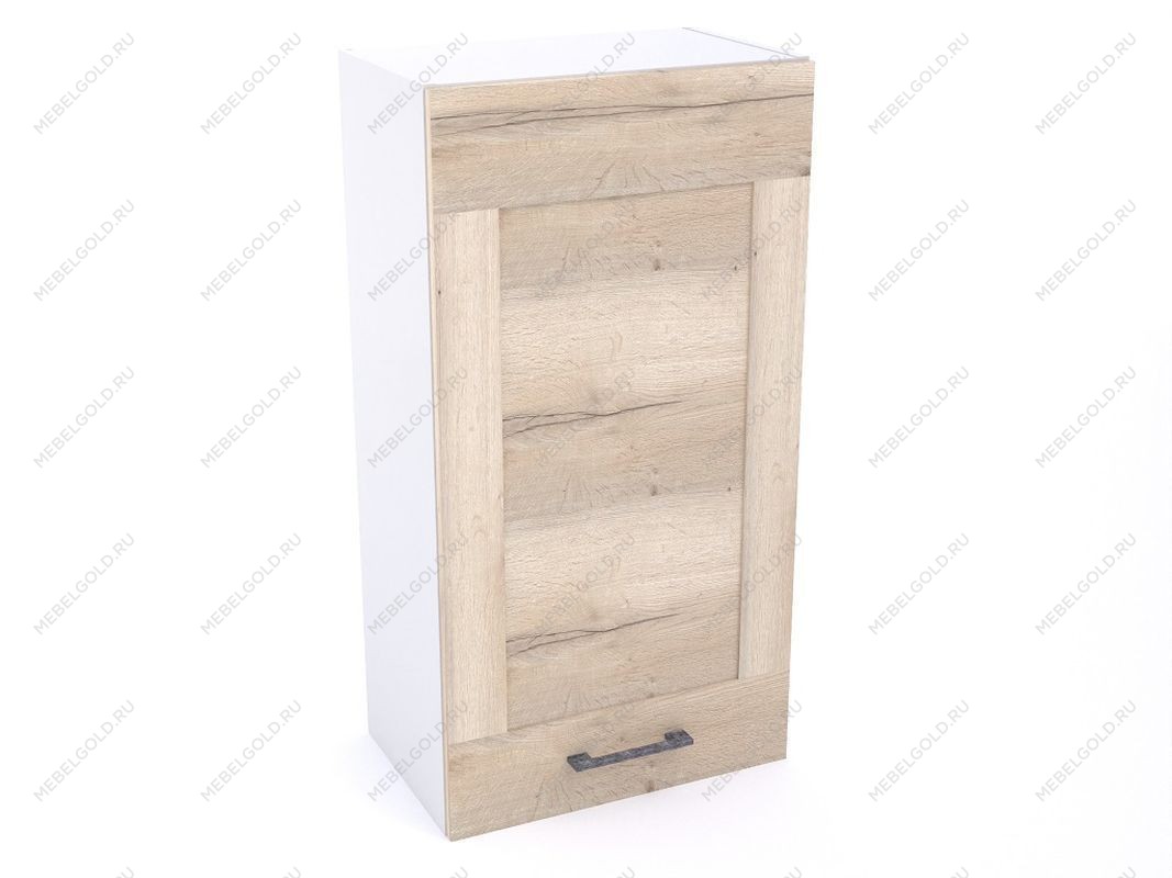 Шкаф 960 ШГ-50, Дублин (500*320*960) Дуб галифакс белый, 21654