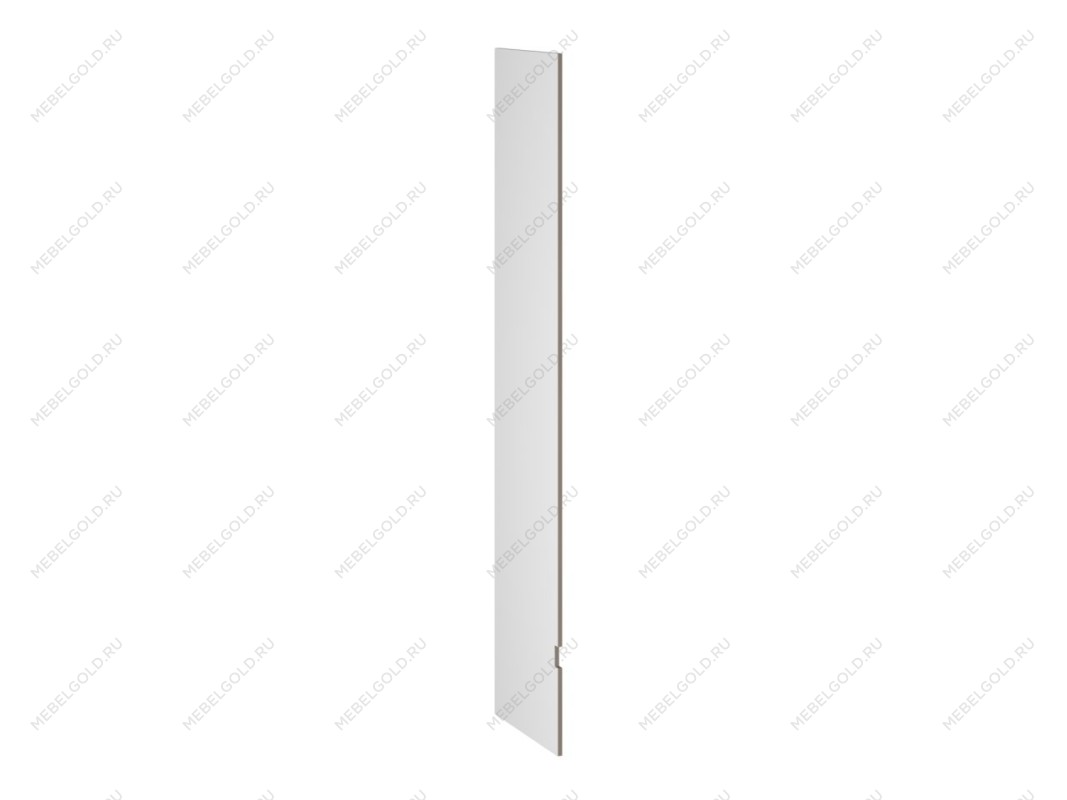 Бок замена шкафа-пенала 1080 П-1 правый, Виста (16*570*2426) Мокко, 24918