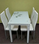 Стол обеденный Signal DAMAR 100 (белый) | изображение 2