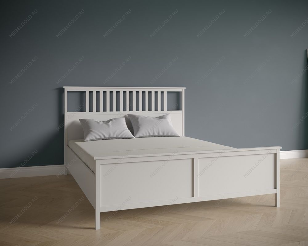 Кровать (каркас) 1600 NEW, Фрея (1700*2092*1104) Белый, 12525 | изображение 1