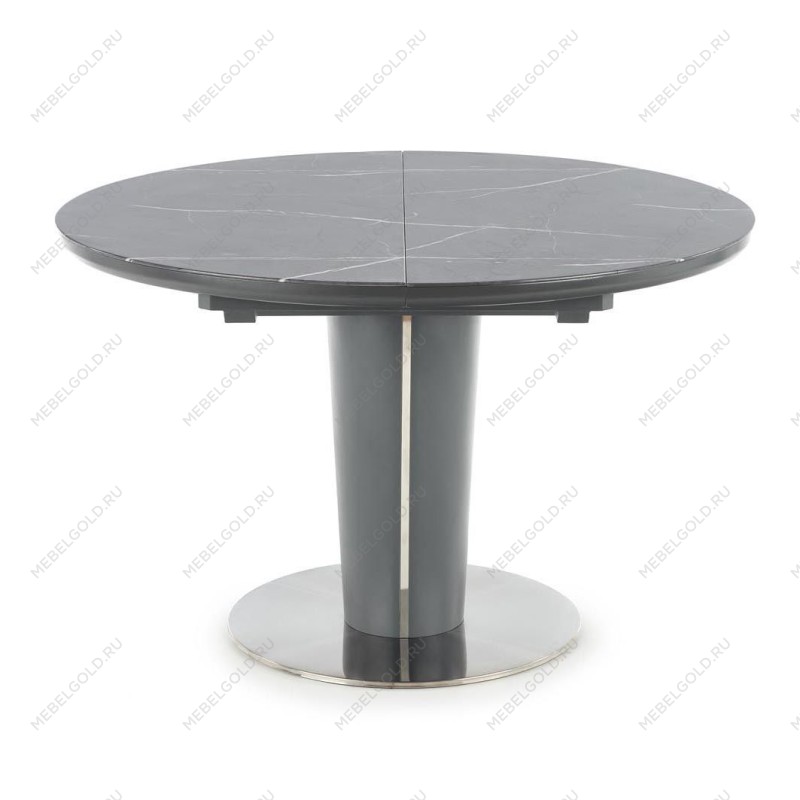Стол обеденный Halmar RICARDO раскладной (серый мрамор)