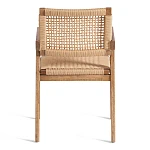 Стул VANHEIM, дерево вяз/бечевка, Груша (№3), 46х45х83 см | изображение 3