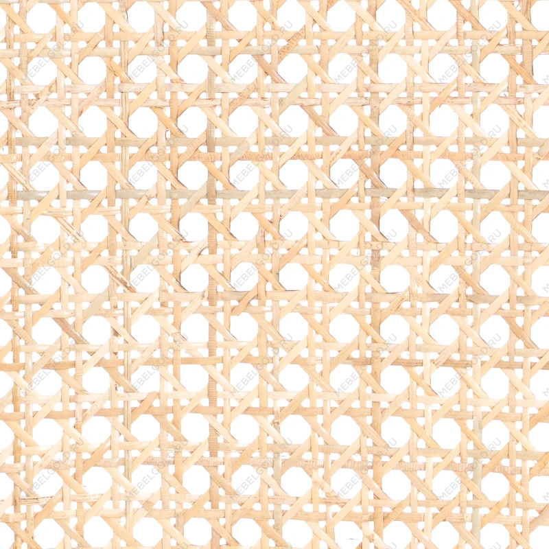 Стул MANI, дерево вяз, ротанг/ткань лен, металлический каркас, Груша (№3), 46х46х78 см | изображение 7