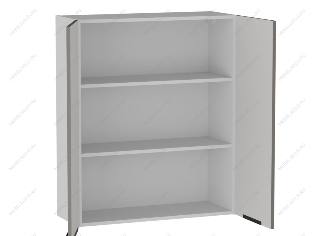 Шкаф 960 2-х дверный ШГ-80, Ватель (800*316*960) Экокожа Мокко, 24463 | изображение 1