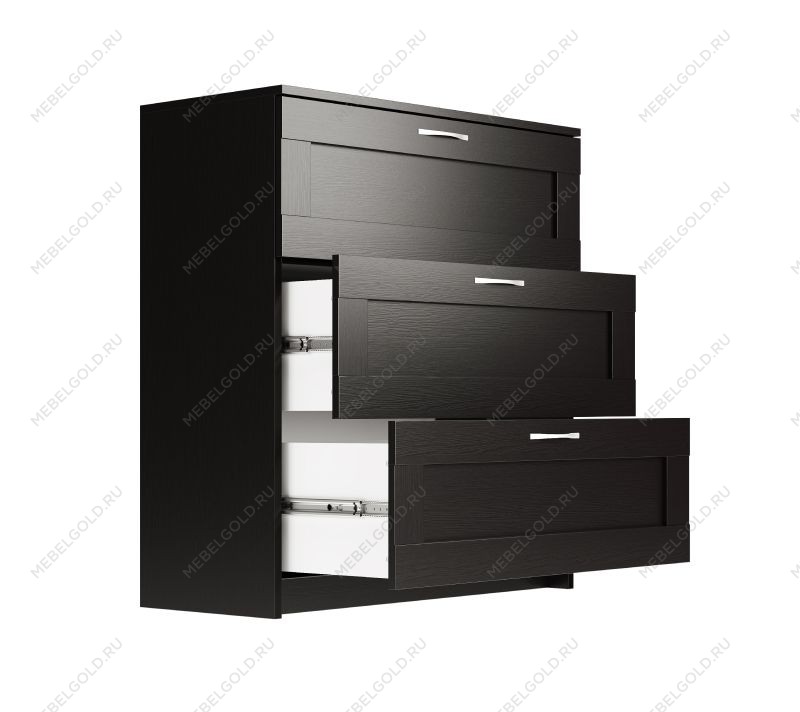 BRIMNES / СИРИУС комод ИКЕА / IKEA 3 ящика Дуб Венге | изображение 2