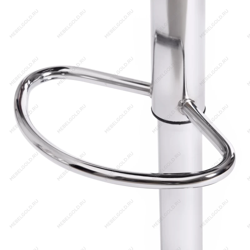 Стул барный BIAGGIO (mod. KY717), металл/экокожа, 44*50*83-103 см, черный/хром | изображение 8