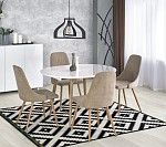 Стол обеденный Halmar EDWARD раскладной (белый/дуб сан ремо) | изображение 9