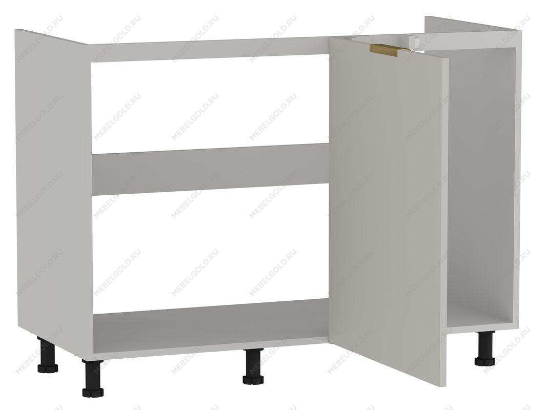 Стол под мойку угловой СМУ-120, Монза (1100*554*820) Экокожа Бежевый, 23115 | изображение 3