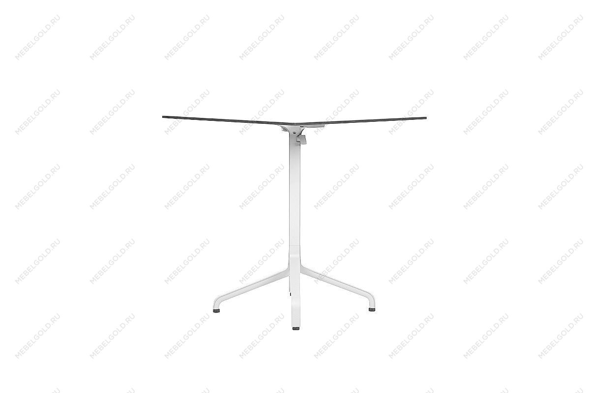 Стол складной квадратный Frasca Mini 70*70, белый (база + столешница) | изображение 2