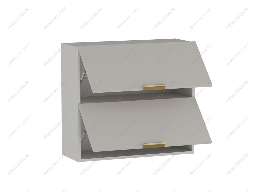 Шкаф ШГ-80Г, Монза (800*316*720) Экокожа Бежевый, 23157 | изображение 1