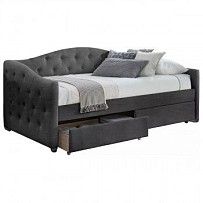 Кровать Halmar ALOHA (серый) 90/200