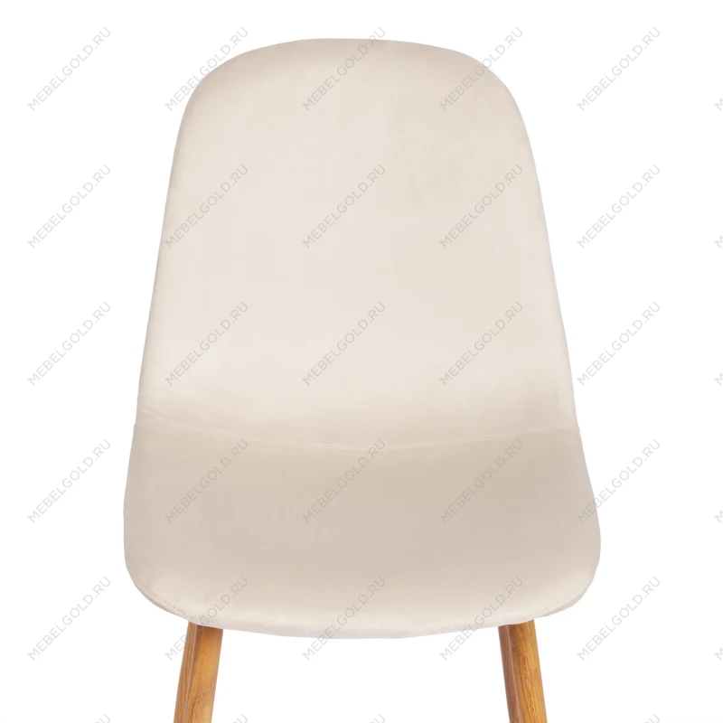 Стул BREEZE (mod. 4724), Велюр/металл, 44 х 53 х 87 см, Light beige (светло-бежевый) HLR1 / натуральный | изображение 5