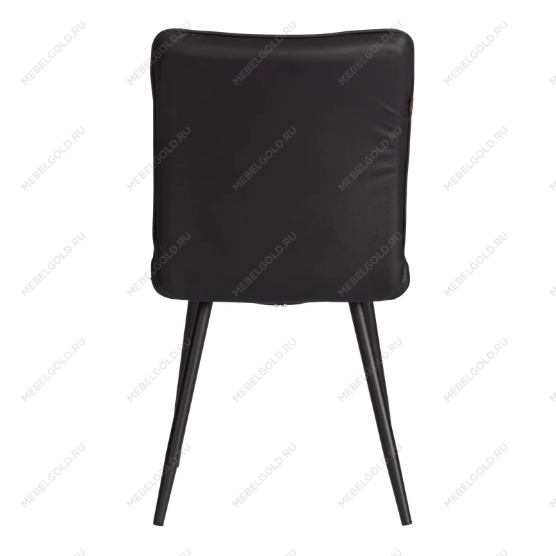 Стул обеденный Bari (2 шт. в упаковке), LT, экокожа, черная, 41х55х89 см | изображение 3