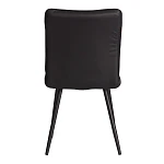 Стул обеденный Bari (2 шт. в упаковке), LT, экокожа, черная, 41х55х89 см | изображение 3