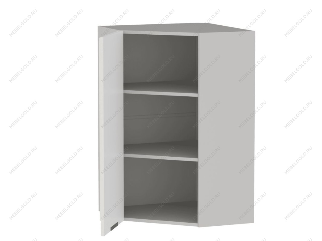 Шкаф 960 ШУ-60, Берта (600*600*960) Экокожа Белый, 25345 | изображение 1