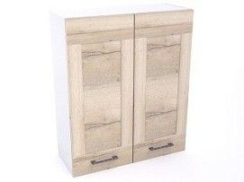 Шкаф 960 ШГ-80, Дублин (800*320*960) Дуб галифакс белый, 21657