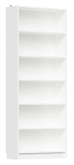 МАЛЬМ / VARMA Стеллаж ИКЕА / IKEA 80, 80x200x28, пигмент, белый