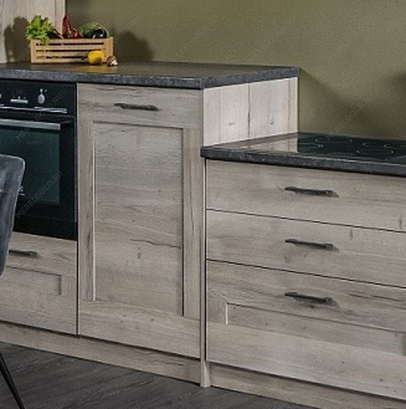 ЗН заглушка нижняя(1060), Дублин (1060*16*570) Дуб галифакс белый, 21504 | изображение 1