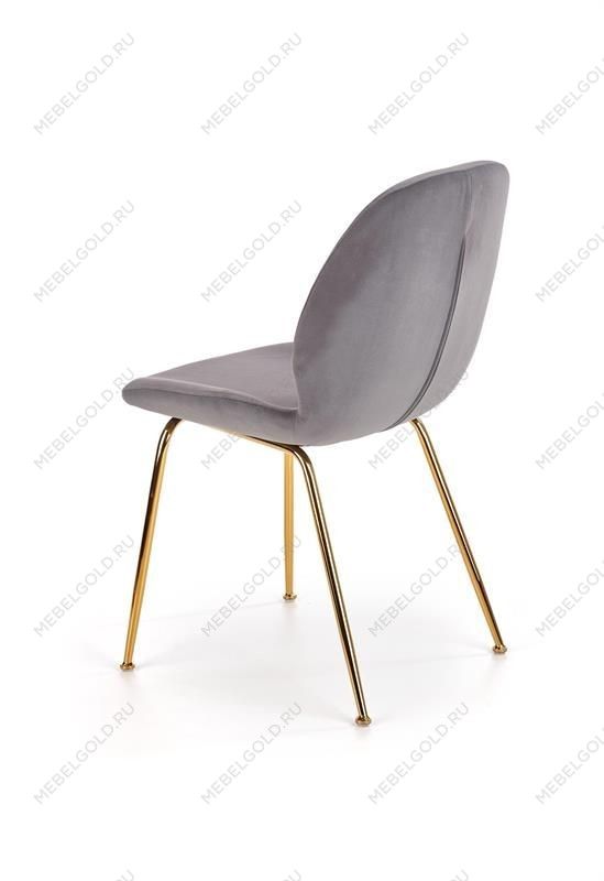 Стул кухонный Halmar K381 (серый/золотой) | изображение 4