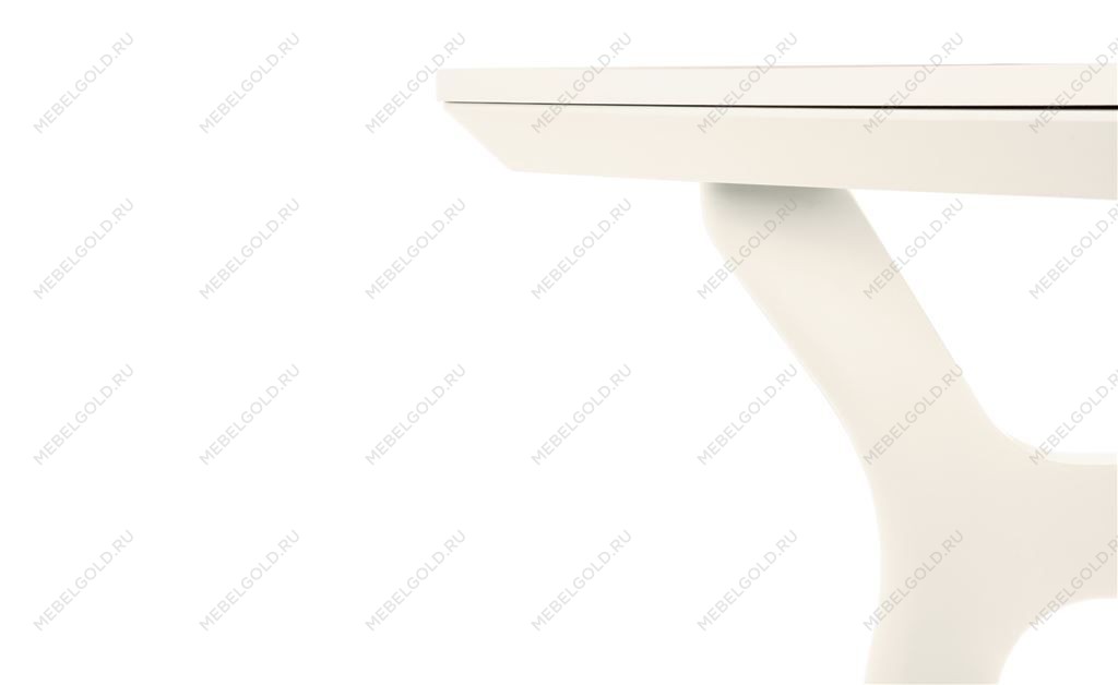 Стол Фиджи 1600(2100)х900, цвет слоновая кость | изображение 3