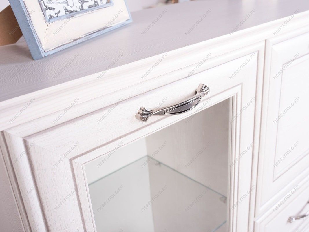 Тумба Тиффани 1V2D1S вудлайн кремовый - Выставка Балашиха | изображение 4